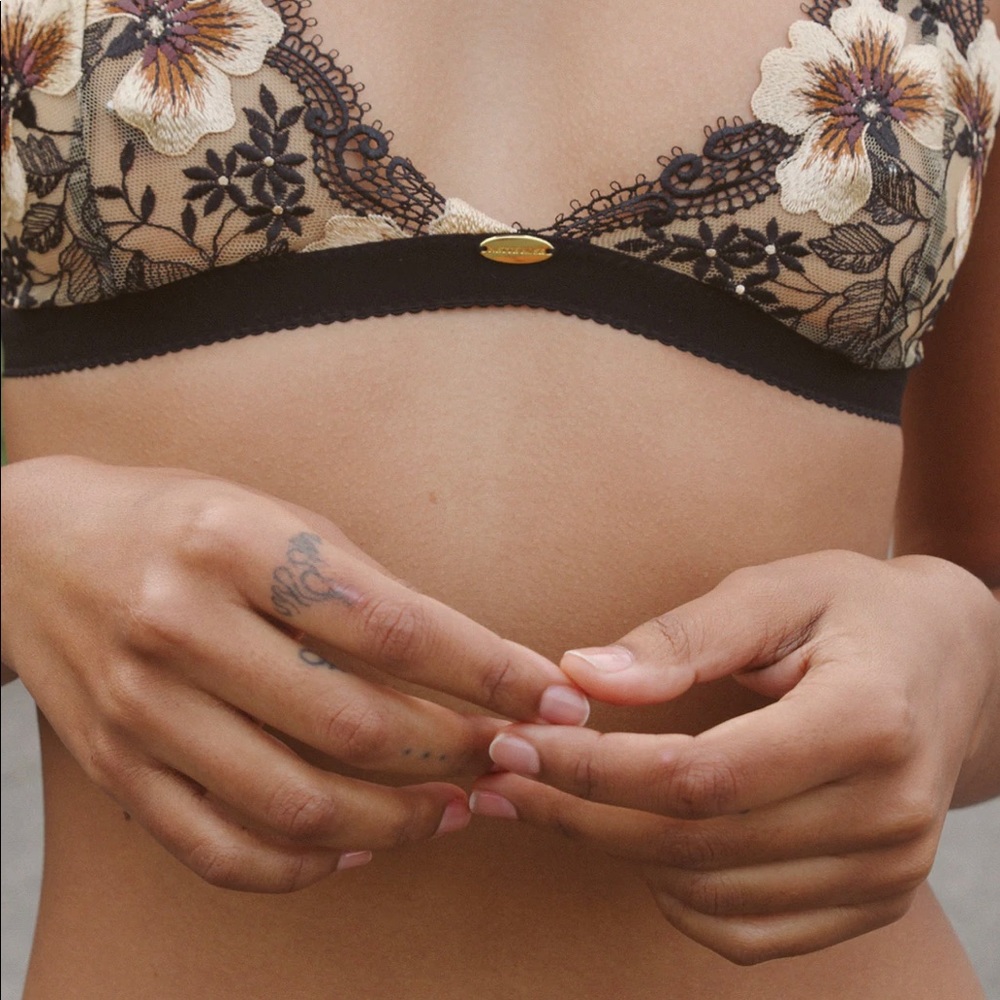 Nette Rose 32b Bernie Triangle Bralette - image 2